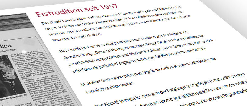 Hochwertige Texte für Webseiten